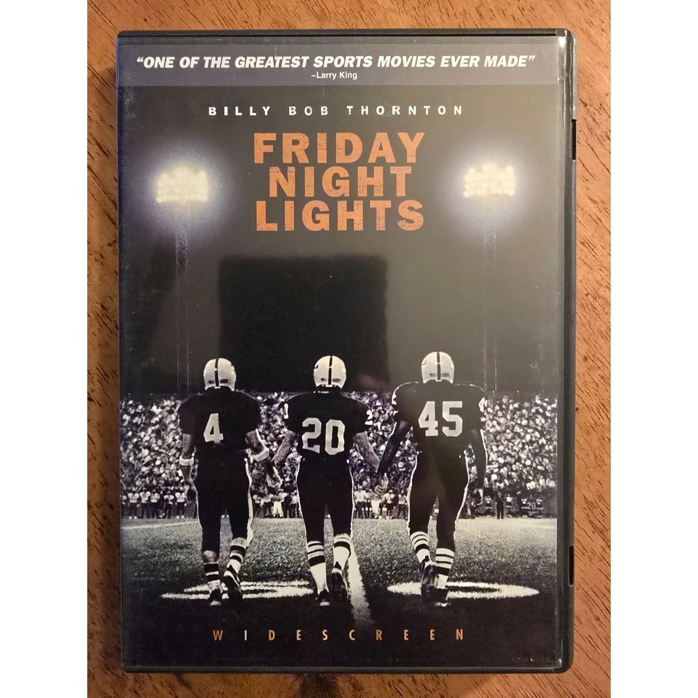Friday‎ Night Lights (DVD, 2004), Widescreen, Thornton, Excellent Condition